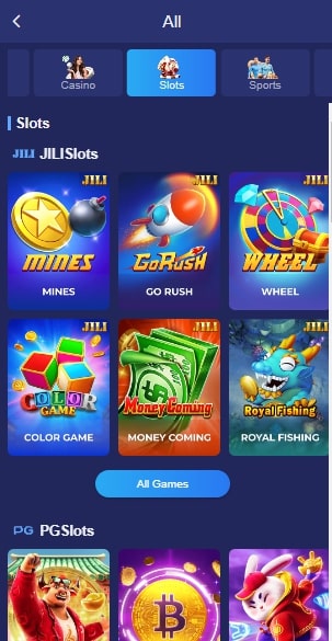 Slot games in Tiranga