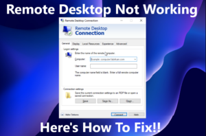 Read more about the article Remote Desktop Not Working? Here’s Your Comprehensive Guide to Troubleshooting