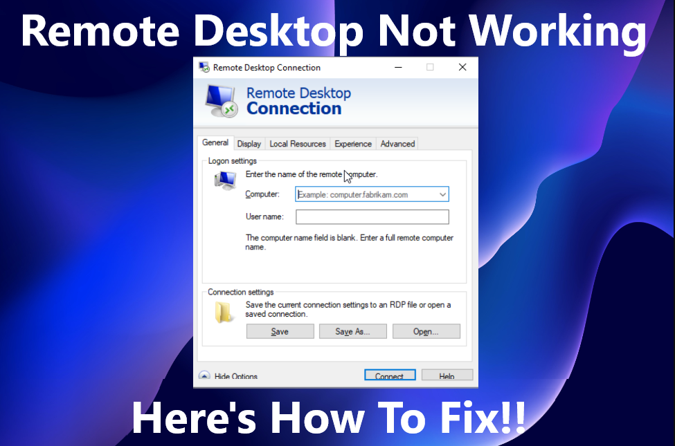 You are currently viewing Remote Desktop Not Working? Here’s Your Comprehensive Guide to Troubleshooting