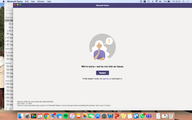 Why Microsoft Teams Not Working on Mac?