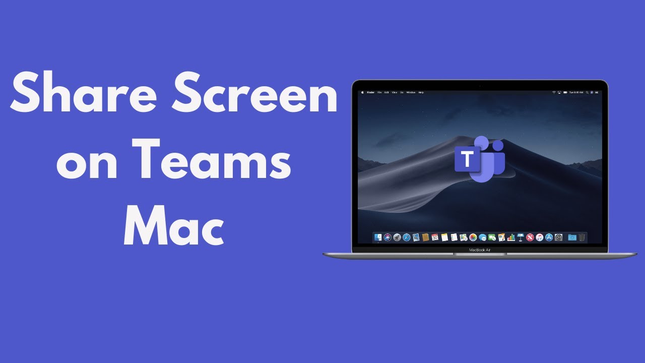 How to Share Screen on Teams?