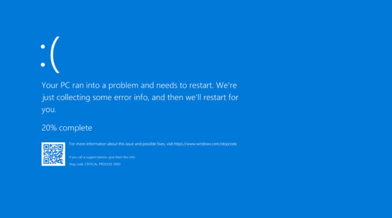 Read more about the article 4 Easy Steps to Fix Blue Screen of Death (BSOD)- Guide