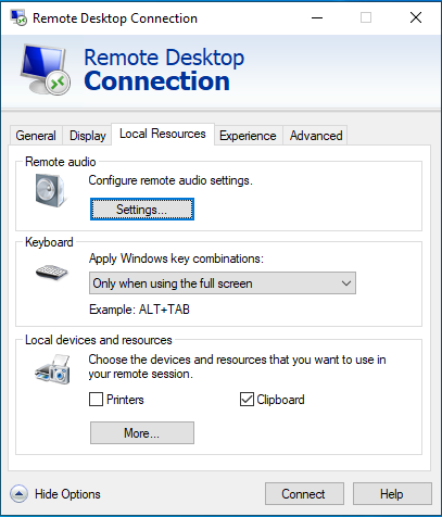 Setting Up Remote Desktop on Windows 10