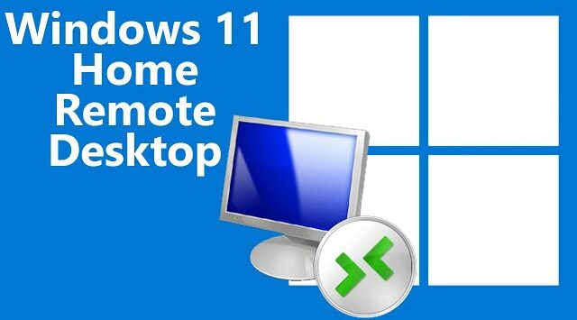 windows 10 Home remote desktop