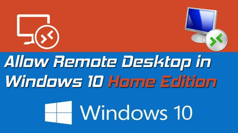 Read more about the article Remote Control Your Windows 10 Home PC Like a Boss